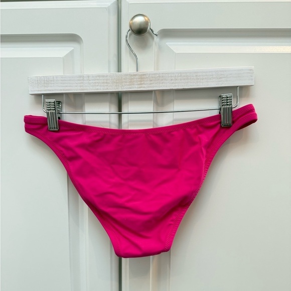 NEW JCrew Women’s Heritage 1989 High-Leg Bikini Bottom BP209 Pink - Picture 6 of 15